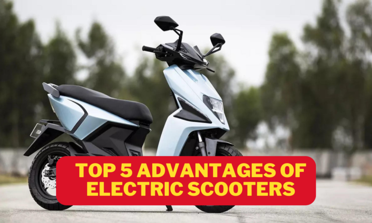 Top 5 Advantages of Electric Scooters